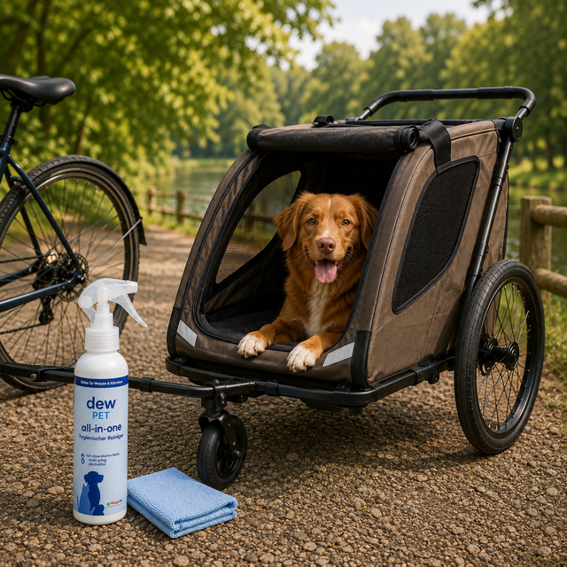 DEW Hundefahrradanhänger Reiniger