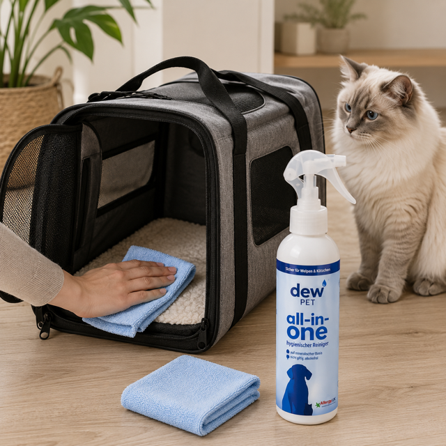 DEW Katzentransportbox Reiniger