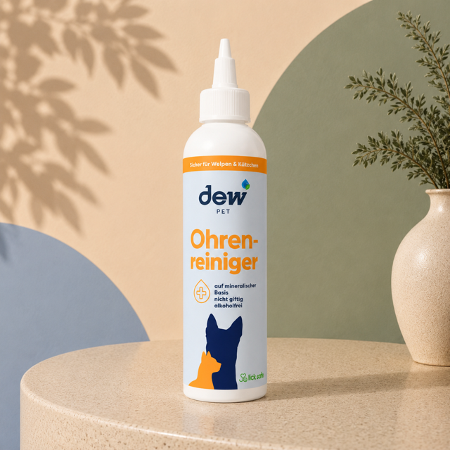 DEW Ohrenreiniger für Hunde und Katzen