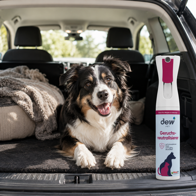 Hundegestank aus Auto entfernen