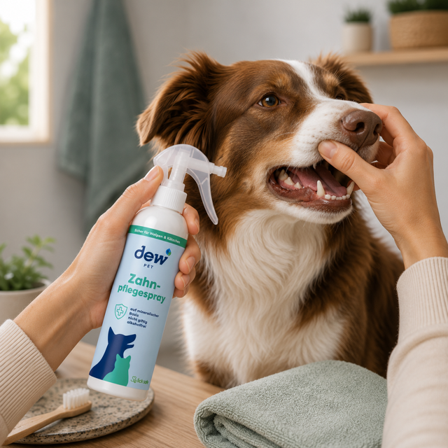 Zahnpflegespray für Tiere