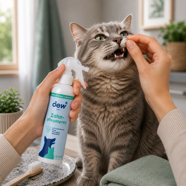 Zahnpflegespray für Tiere